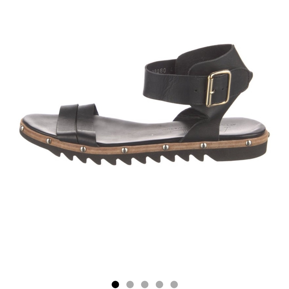 AGL leather studded accent sandals